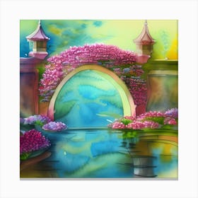 Fairytale Bridge Canvas Print