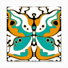 Butterfly 2/4 Canvas Print