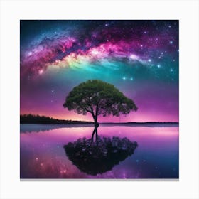 Tree In The Sky Canvas Print