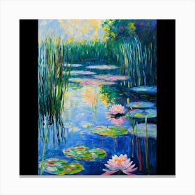 Water Lilies 4 Canvas Print