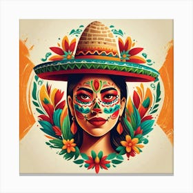 Day Of The Dead 26 Canvas Print