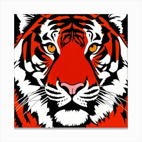 Tiger head Canvas Print