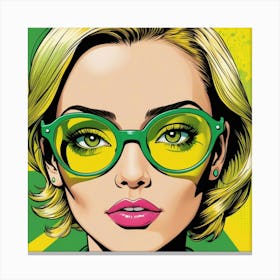 Pop Art 1 Canvas Print