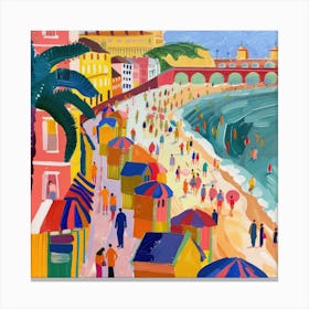 Magical Brighton Beach Series Canvas Print