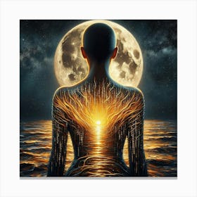 Moonlight Mastery 2 Canvas Print