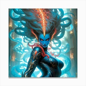 Nymphomaniac bg Canvas Print