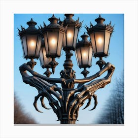 Street Lamp Canvas Print