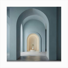Room With Arches 3 Canvas Print