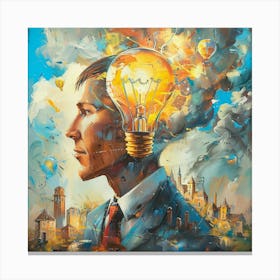 Lightbulb 4 Canvas Print