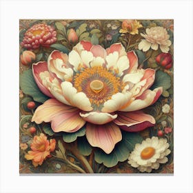 Lotus Flower 1 Canvas Print