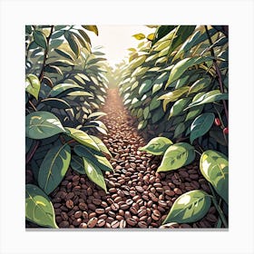 Coffee Beans 11 Canvas Print