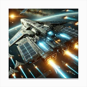 Radiant Destroyer Converted Canvas Print