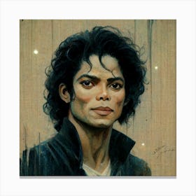 Michael Jackson Canvas Print