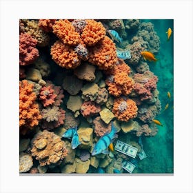 Coral Reef In The Red Sea3 Canvas Print