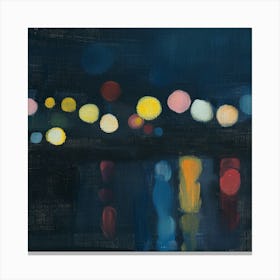 Night Lights 3 Canvas Print