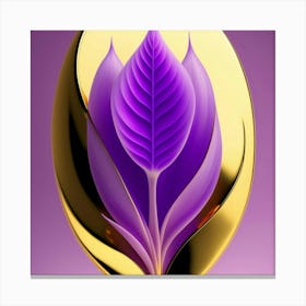 Purple Flower Canvas Print