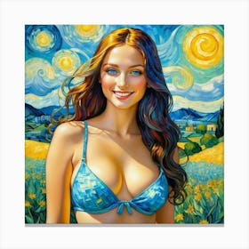 Starry Night sfg Canvas Print