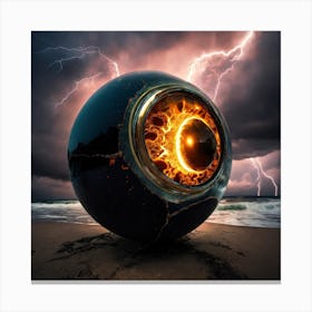 Eye Of The Storm Canvas Print