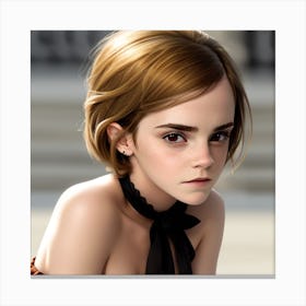 Emma Watson Magical Melodies Canvas Print