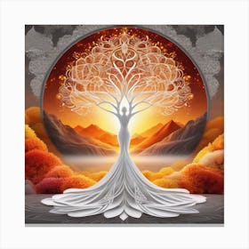 Tree Of Life 110 Canvas Print