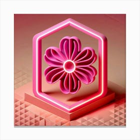 Pink Flower Canvas Print