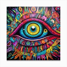 All Seeing Eye 1 Canvas Print