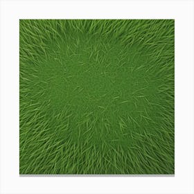 Green Grass Background 11 Canvas Print