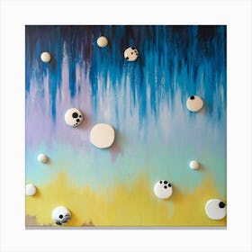 A Large Abstract Wall Art Piece With A Gradient Of Xycpf5ooq2gozcf0wkahga S9bwqm9fqlujttp1ssguww Canvas Print