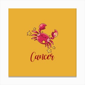 Cancer Canvas Print