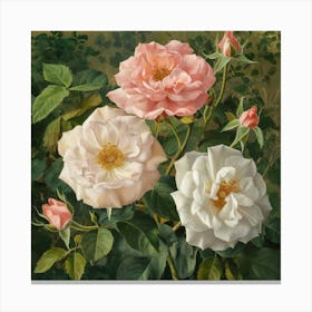 Vintage Summer Botanical Roses Garden Art Print Il Wyitvnbgsjsx0di0hofoma Cifwnkbttzqtwkxe7filfa Canvas Print