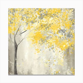 Yellow Tree Canvas Art Canvas Print