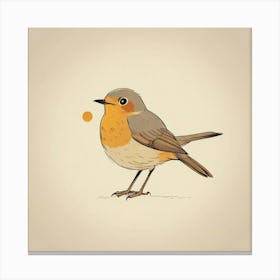 Robin 36 Canvas Print