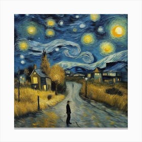 Starry Night 2 Canvas Print