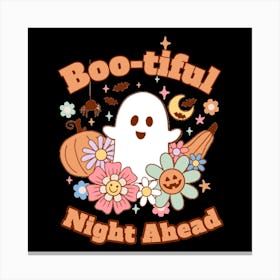 Boo-Tiful Night Ahead Canvas Print