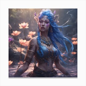 Mermaid 1 Canvas Print