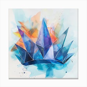 Crown Of Crystals Canvas Print