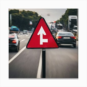 Traffic Sign Canvas Print