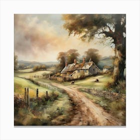 Country Road..8 Canvas Print