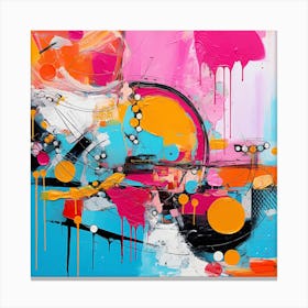 Juangisme Mindless Journey Abstract Art #10 Canvas Print