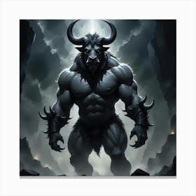 Ogre artwork Canvas Print