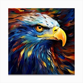 Eagle Painting Canvas Print