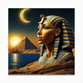 Egyptian Goddess Canvas Print