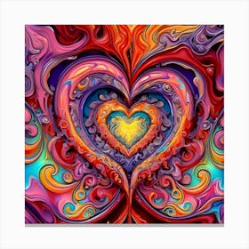 True love Canvas Print