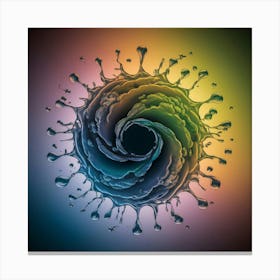 Fractal Swirl Canvas Print