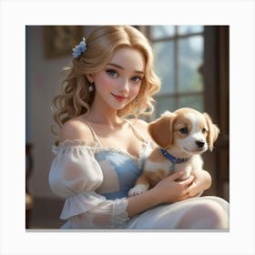 Cinderella 129 Canvas Print