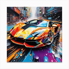 Lamborghini 151 Canvas Print