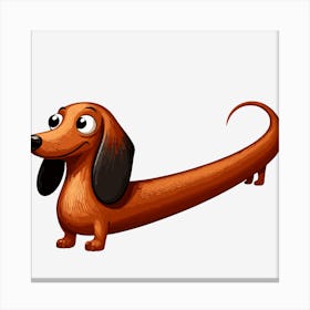 Dachshund 2 Canvas Print