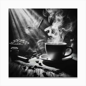 Coffee And Smoke Canvas Print