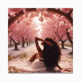 Cherry Blossom Dreams Canvas Print