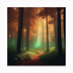 Mystical Forest Retreat 23 Canvas Print